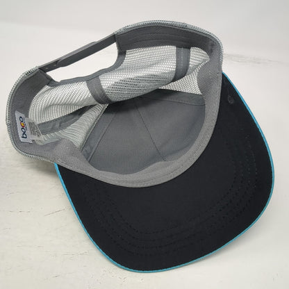 BOCO Gear Trucker Hat Blue One Size Dirty Dog Trail Marathon Mesh Back Running