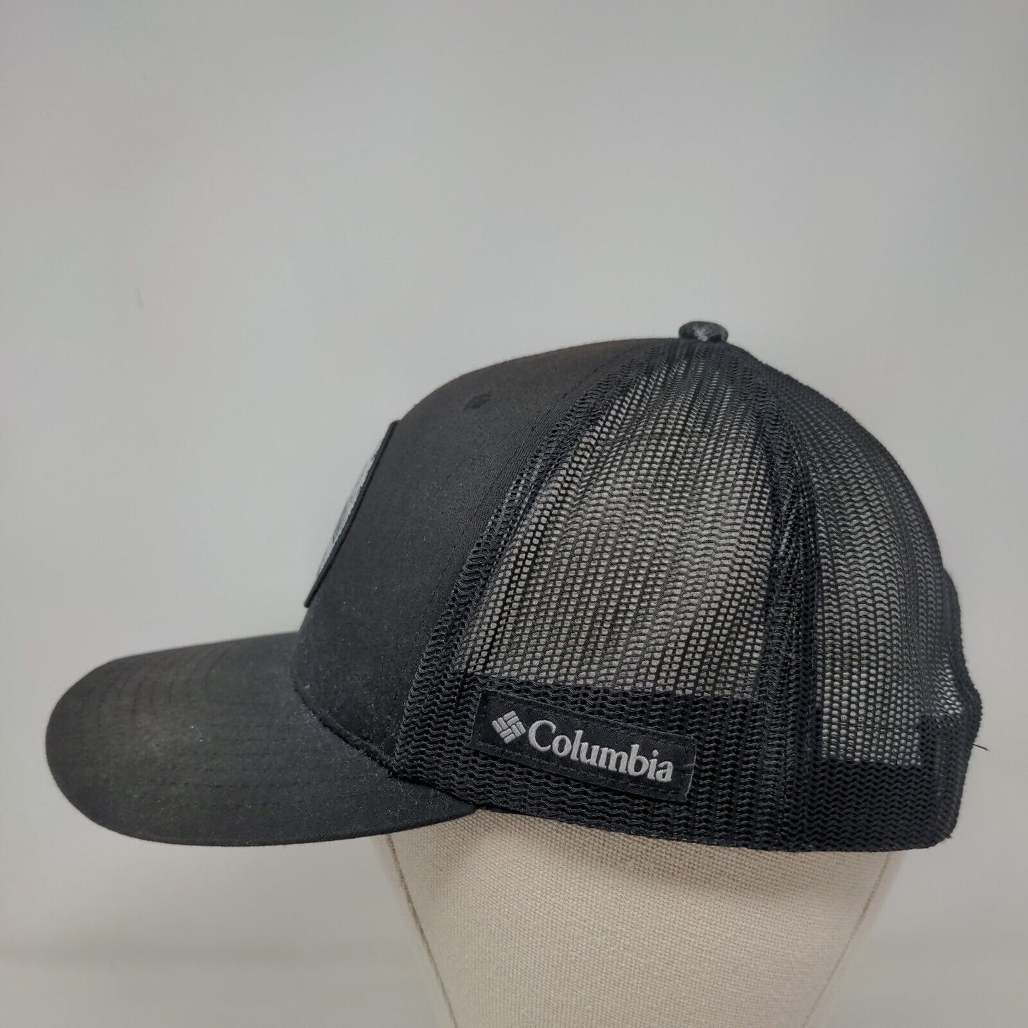 Columbia Pacific Northwest Snapback Mesh Back Trucker Hat Black One Size