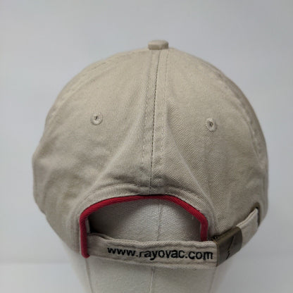 Rayovac Slideback Hat Tan OSFA Adjustable Embroidered Vent Holes