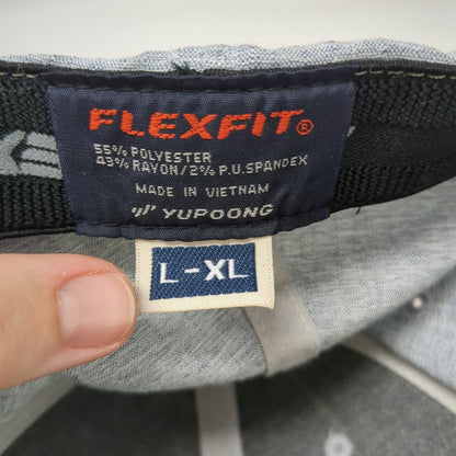 Flexfit Baseball Cap Gray XL Ochoco West Forest Treeline Hat Fitted Embroidered