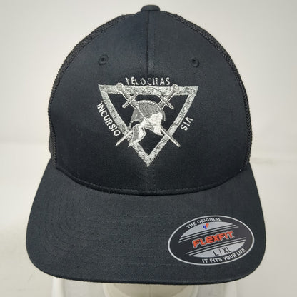 Port Authority Baseball Cap Black XL Mesh SRT Spartan Helmet Embroidery Hat
