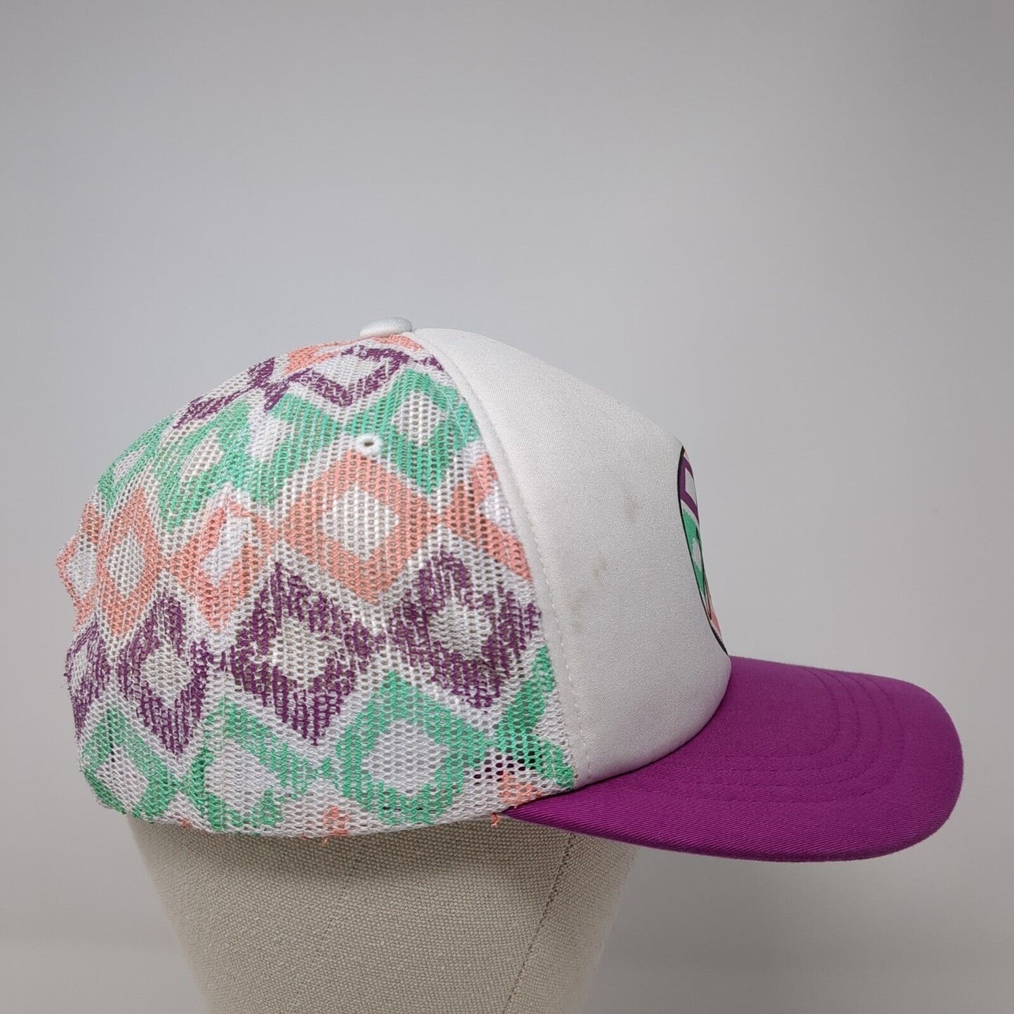 Hurley Snapback Trucker Hat Multi One Size Mesh Back Outdoor Yupoong