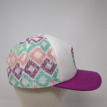 Hurley Snapback Trucker Hat Multi One Size Mesh Back Outdoor Yupoong