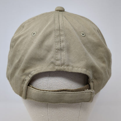 Papa's Pub & Grill Strapback Hat Tan One Size Adjustable Embroidered
