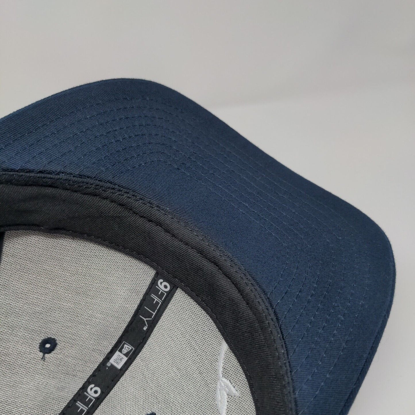 New Era Snapback Trucker Hat Blue OSFM Original Fit 9Fifty Mesh Back 6 Panel