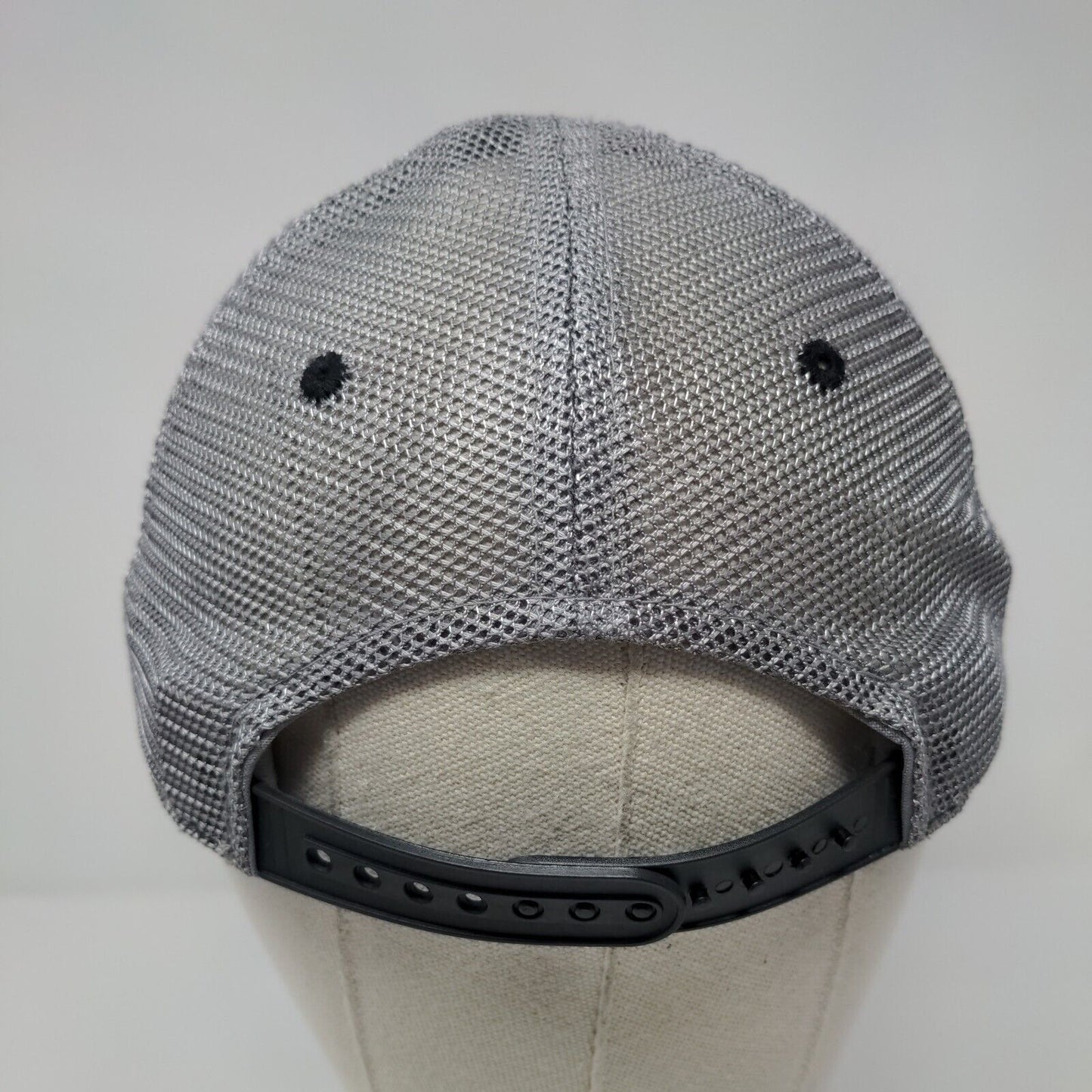 SCCY Snapback Mesh Back Trucker Hat Black One Size Embroidered Colorblock