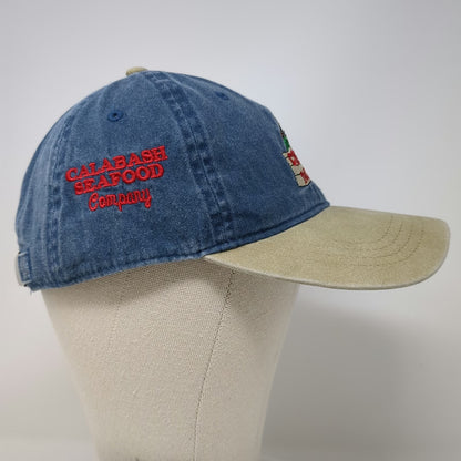 OTTO Crabby Mikes Seafood Surfside Beach SC Blue Baseball Cap One Size Hat