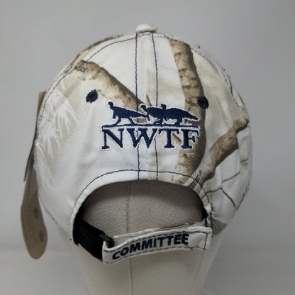 Save The Habitat Save The Hunt NWTF Strapback Hat Camo OSFM W/Tags