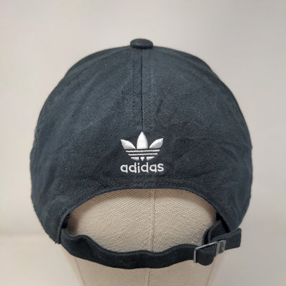 Adidas Trefoil Logo Slideback Hat Black OSFA Embroidered Adjustable