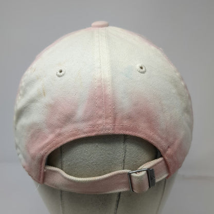 Adidas Baseball Cap White Pink One Size Tie Dye AEROREADY Cotton Adjustable Hat