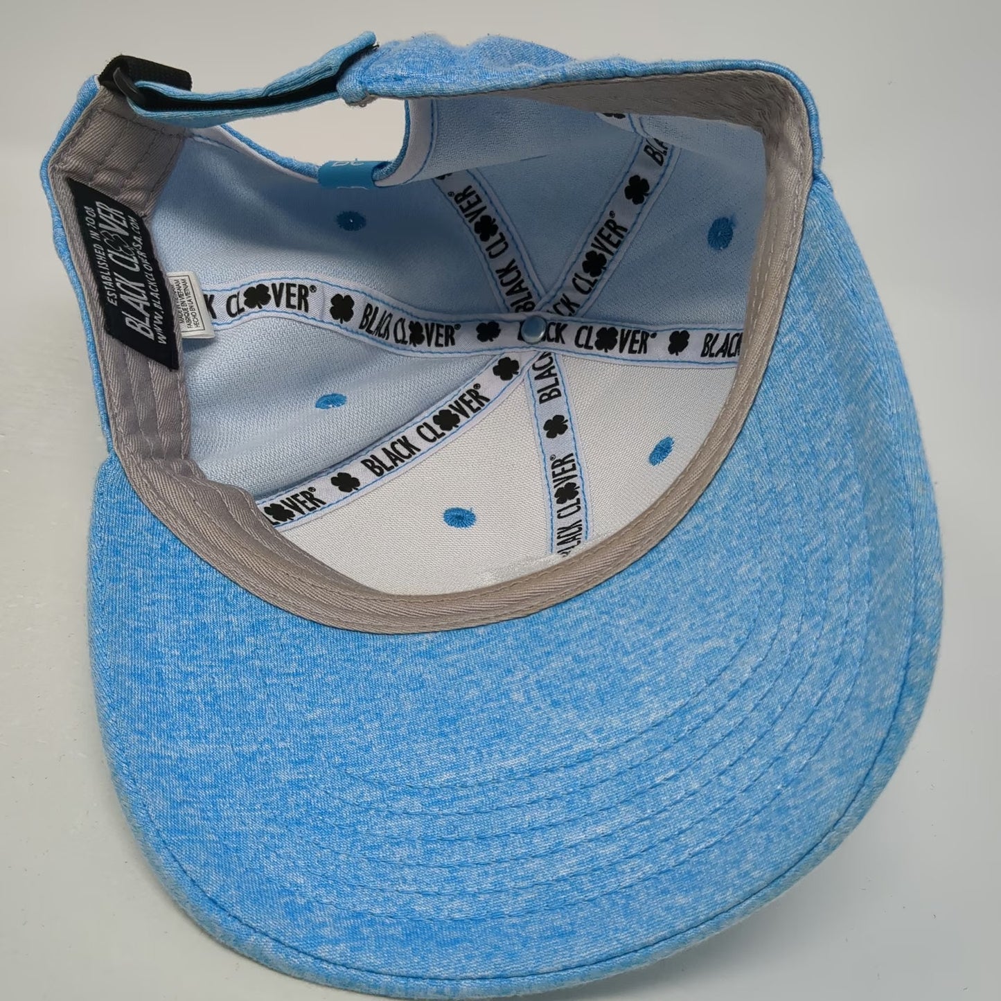 Black Clover Baseball Cap Blue One Size Cosmopolitan Las Vegas Live Lucky Hat