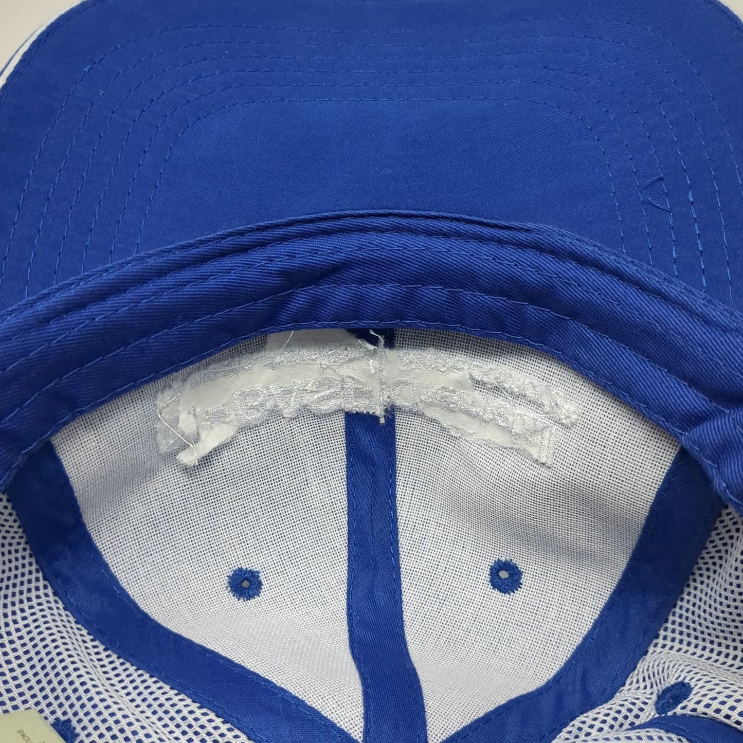 Adams Blue Baseball Cap One Size BASF Chemetall Chemistry Corporate Logo Hat
