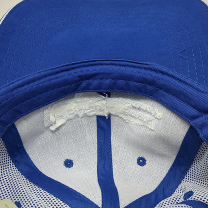 Adams Blue Baseball Cap One Size BASF Chemetall Chemistry Corporate Logo Hat