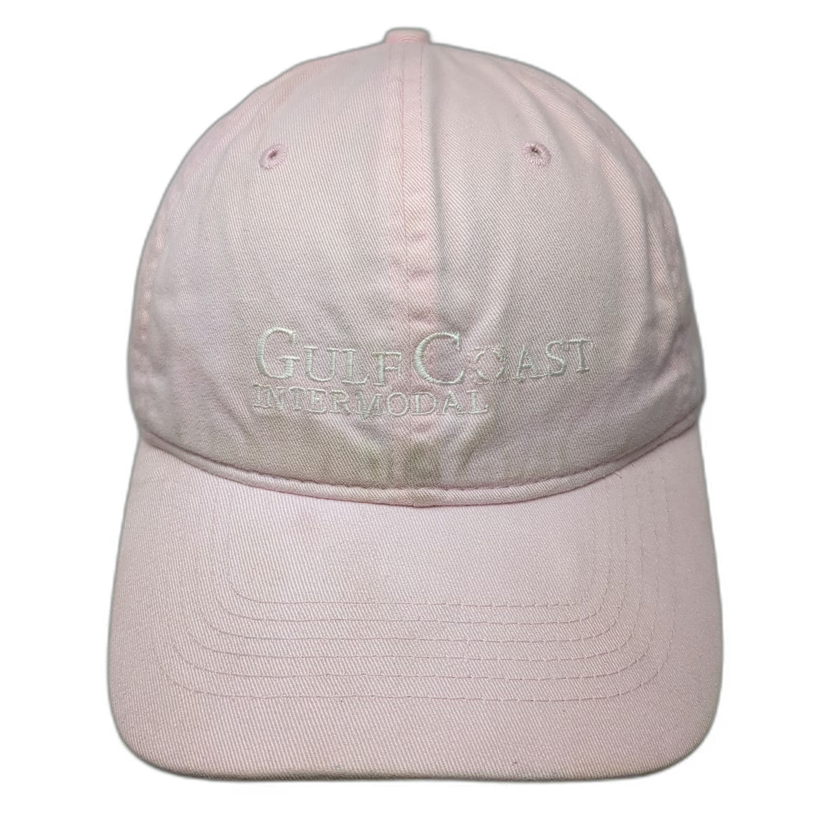 Pacific Headwear Baseball Cap Pink One Size Gulf Coast Intermodal Strapback Hat