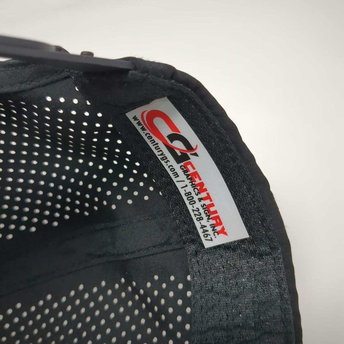Mega Cap Trucker Hat Black One Size Sirius Satellite Radio Oklahoma Rope Patch