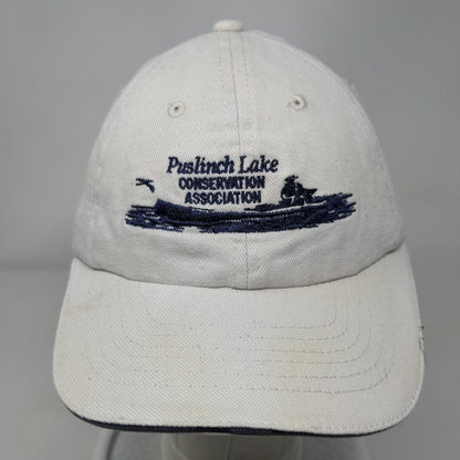 Puslinch Lake Conservation Association Strapback Hat Cream One Size