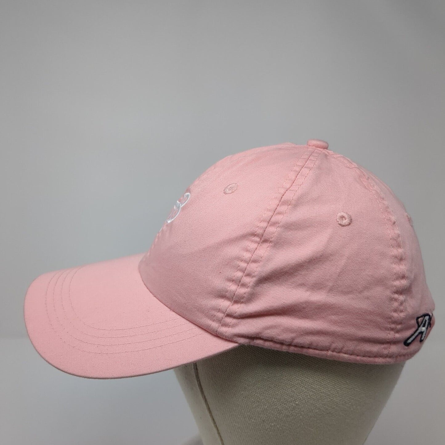TB Strapback Hat Pink OS Adjustable Extreme Fit Embroidered Lightweight Ahead