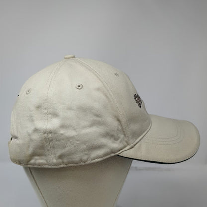 Nike Golf Baseball Cap Beige One Size Strapback Sun Valley Embroidered Logo Hat