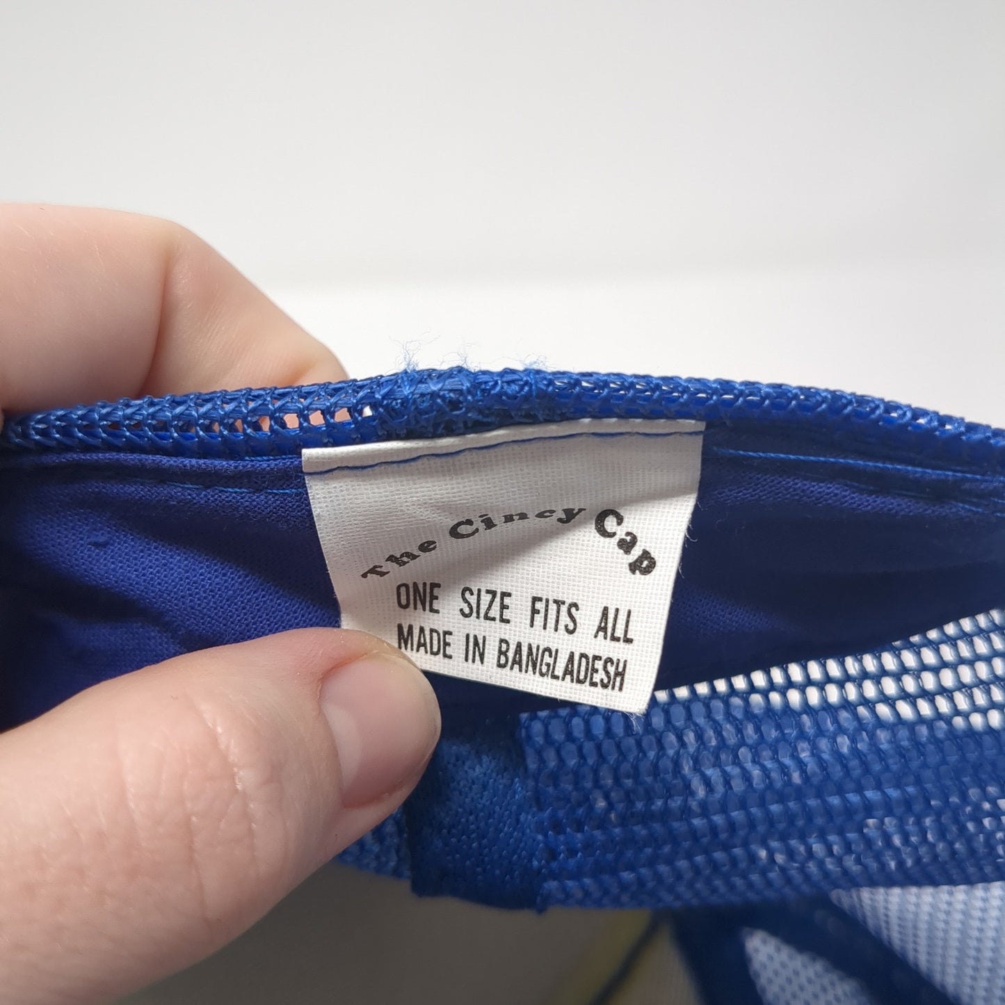 Web Sites & Services Snapback Rope Trucker Hat Blue One Size Mesh Back