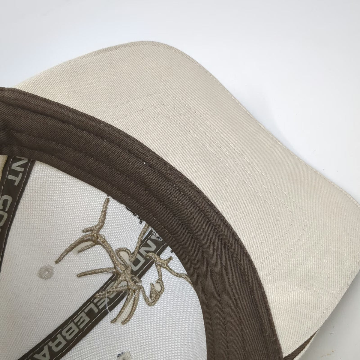 Rocky Mountain Elk Foundation 25th Anniversary Beige Baseball Cap One Size Hat