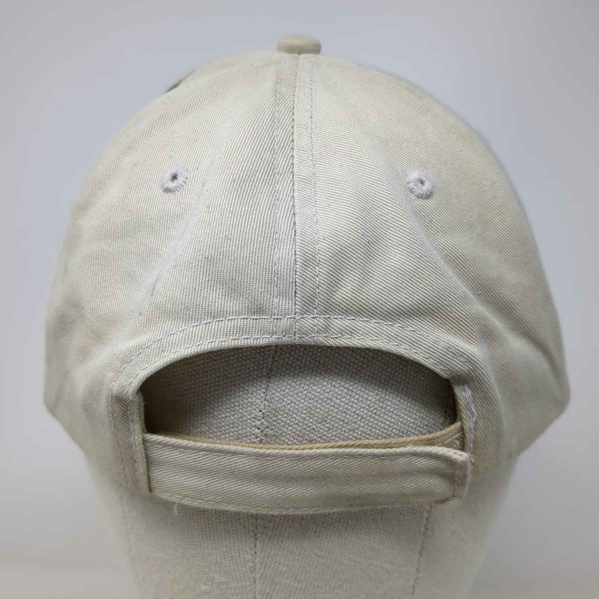 John Deere Baseball Cap Beige Camo One Size Strapback Embroidered Logo Hat