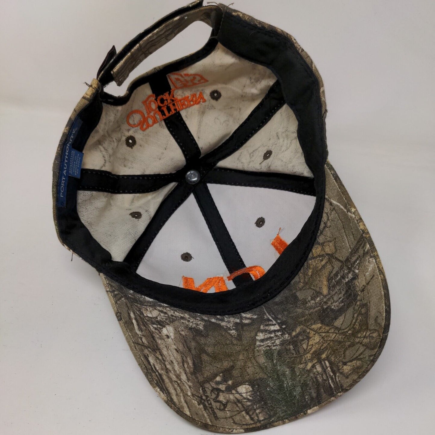 LCN Southern Lock Strapback Hat Camouflage One Size Adjustable Port Authority