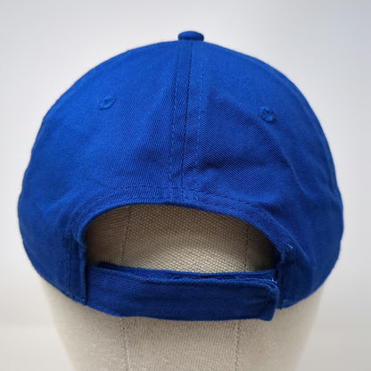 Fahrenheit Headwear Baseball Cap Blue One Size Pinstripes Strapback Cotton Hat