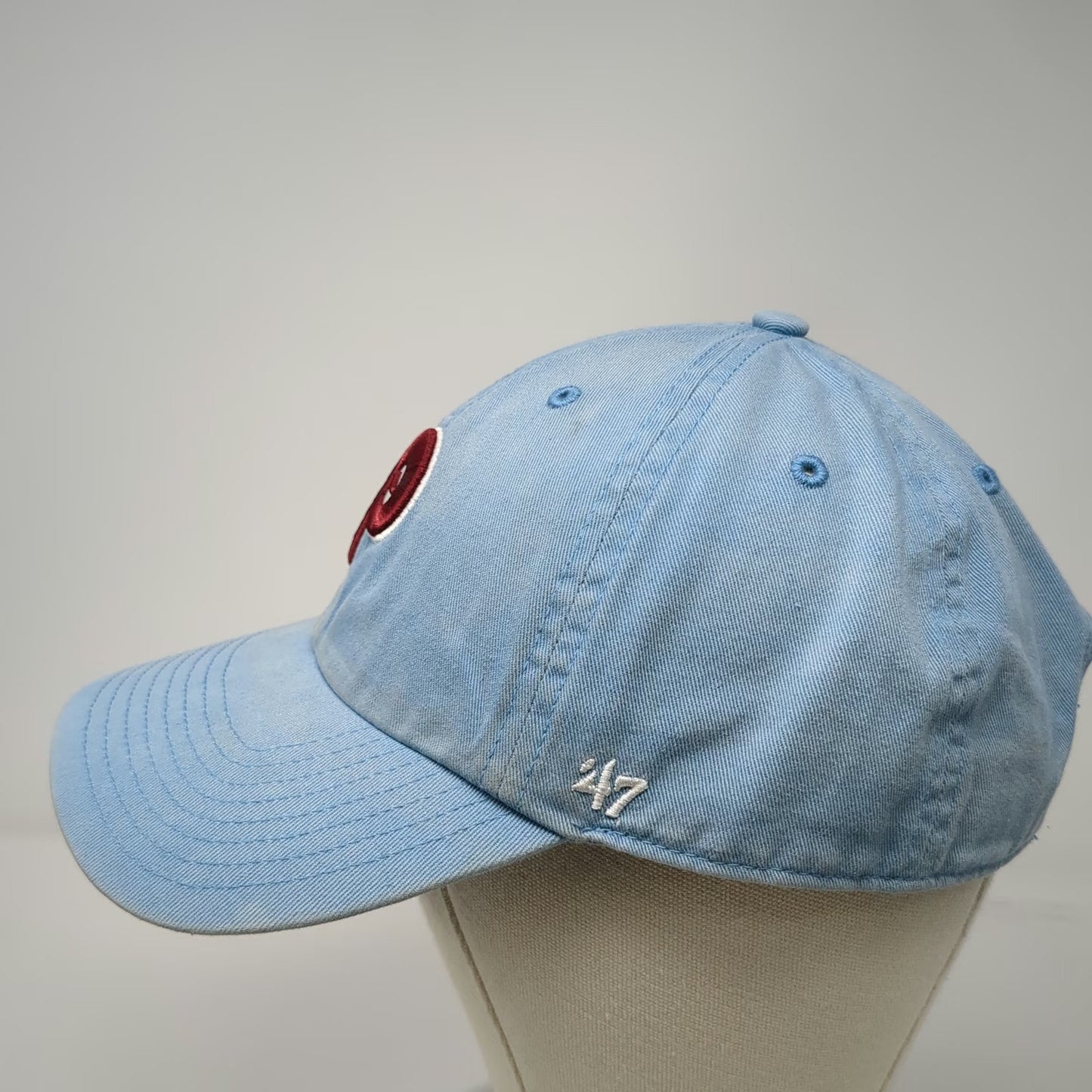 '47 Philadelphia Phillies MLB Blue Baseball Cap One Size Slideback Logo Hat