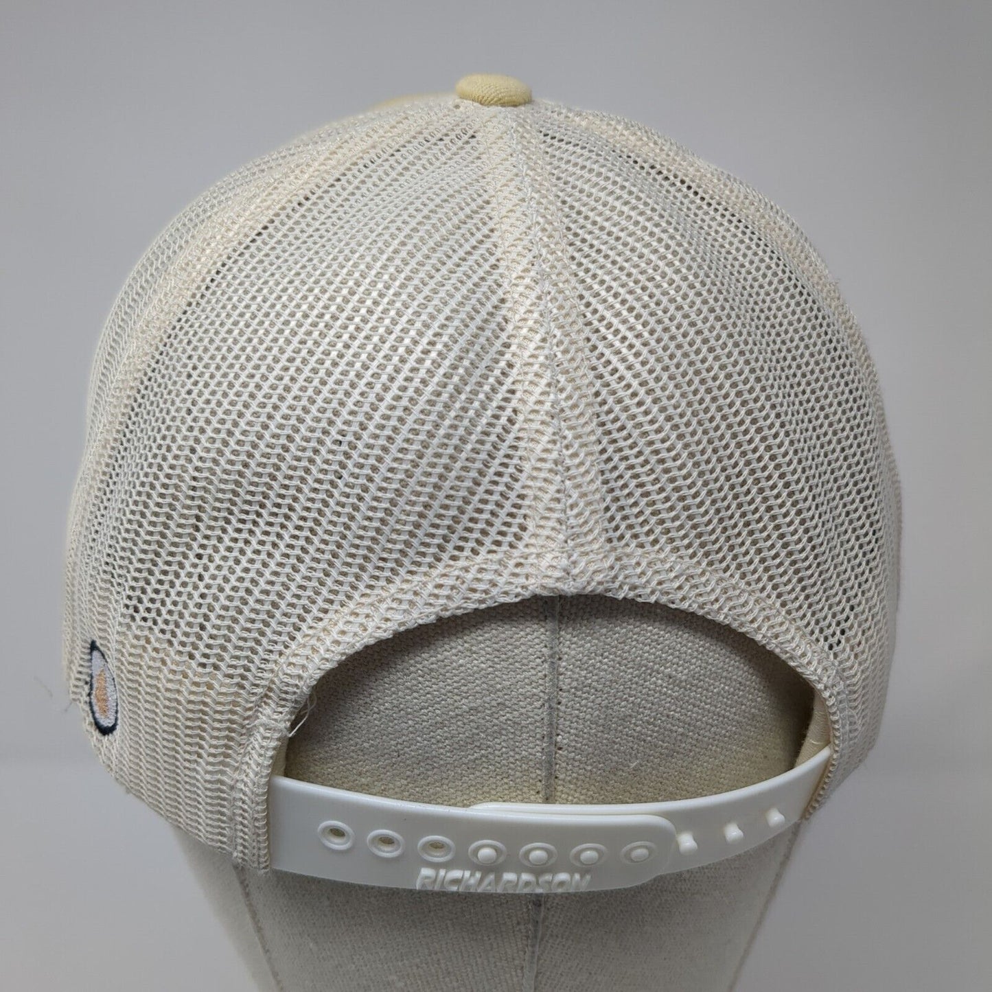 Montana Flowers Snapback Mesh Back Trucker Hat Yellow M/L Richardson