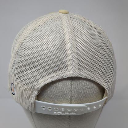 Montana Flowers Snapback Mesh Back Trucker Hat Yellow M/L Richardson