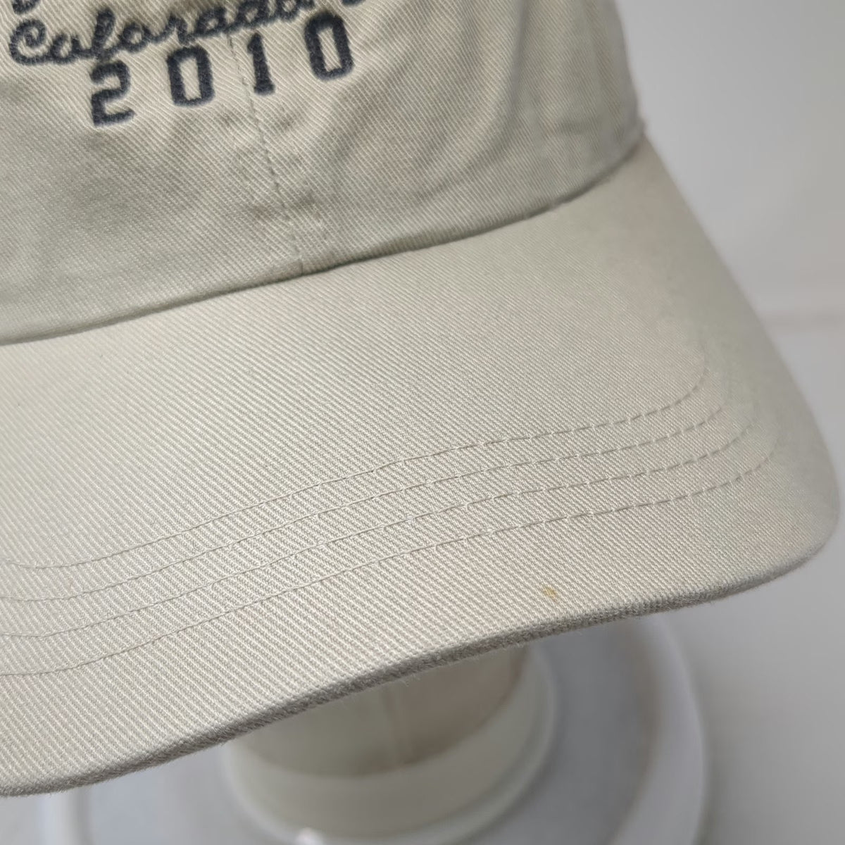Ahead Baseball Cap Beige One Size 71st Sr PGA Colorado GC 2010 Slideback Hat