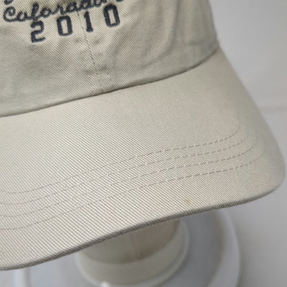 Ahead Baseball Cap Beige One Size 71st Sr PGA Colorado GC 2010 Slideback Hat