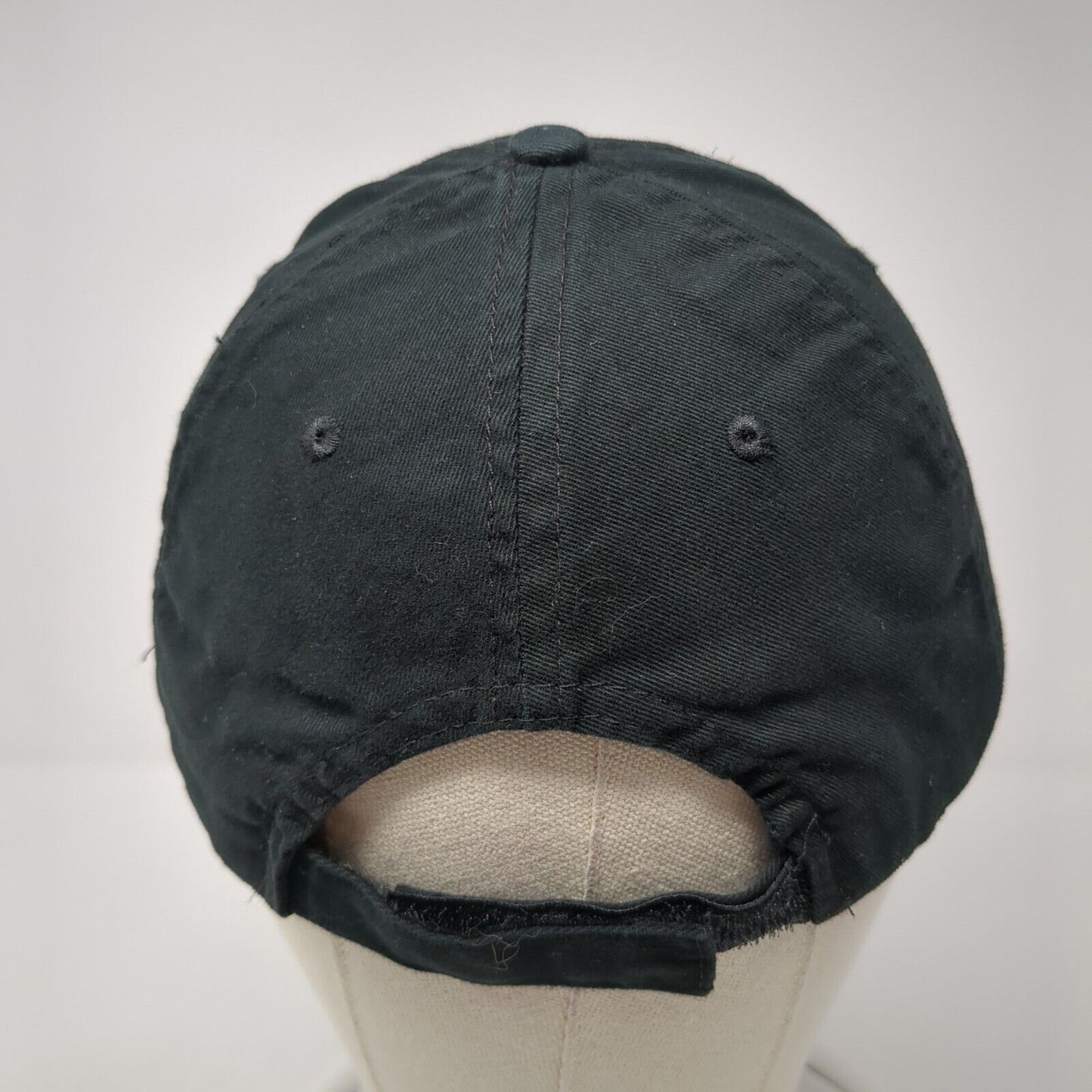 Albertsons We Deliver Strapback Hat Black One Size Adjustable Embroidered KC