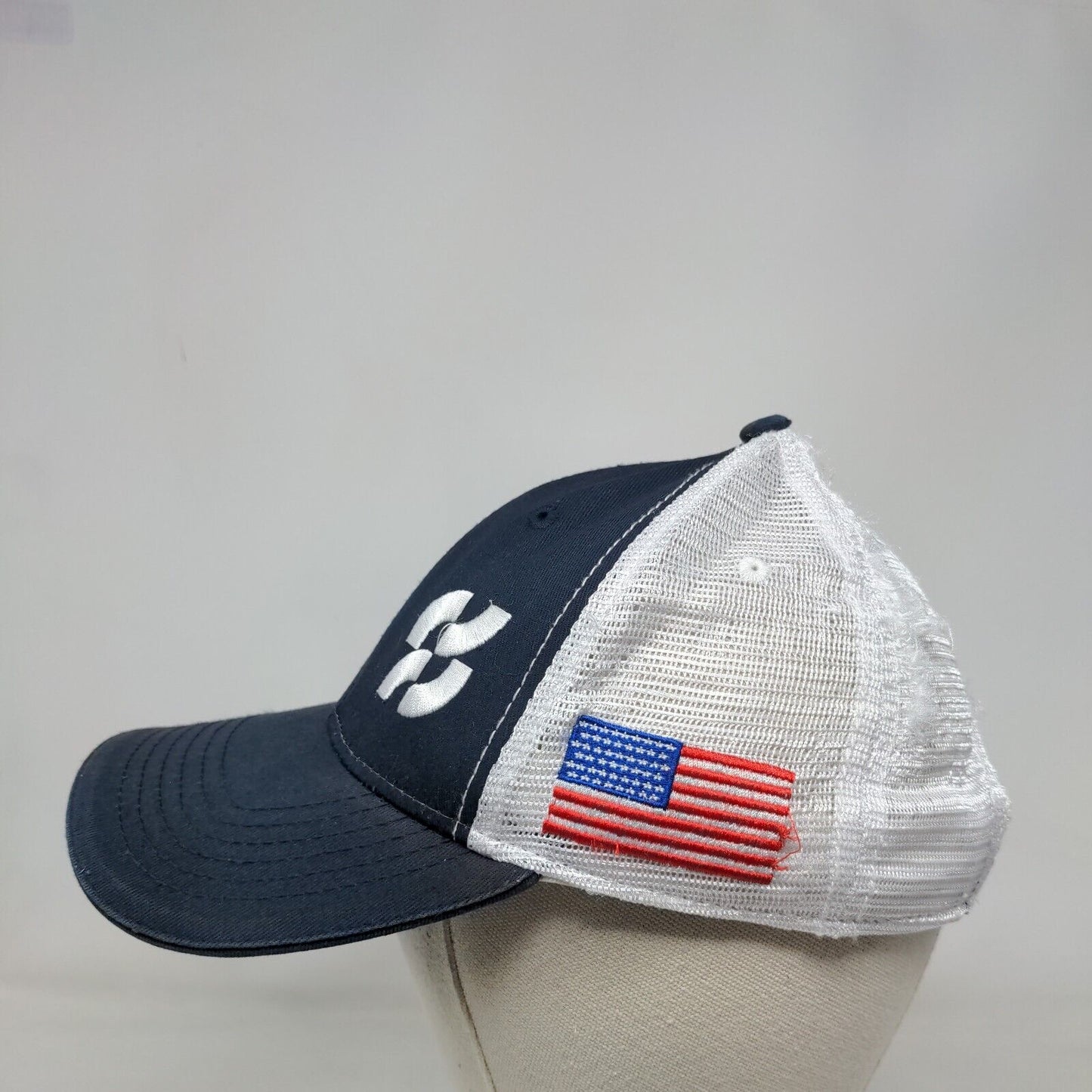 Ferguson Facilities Supply Strapback Mesh Back Trucker Hat Blue One Size