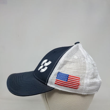 Ferguson Facilities Supply Strapback Mesh Back Trucker Hat Blue One Size