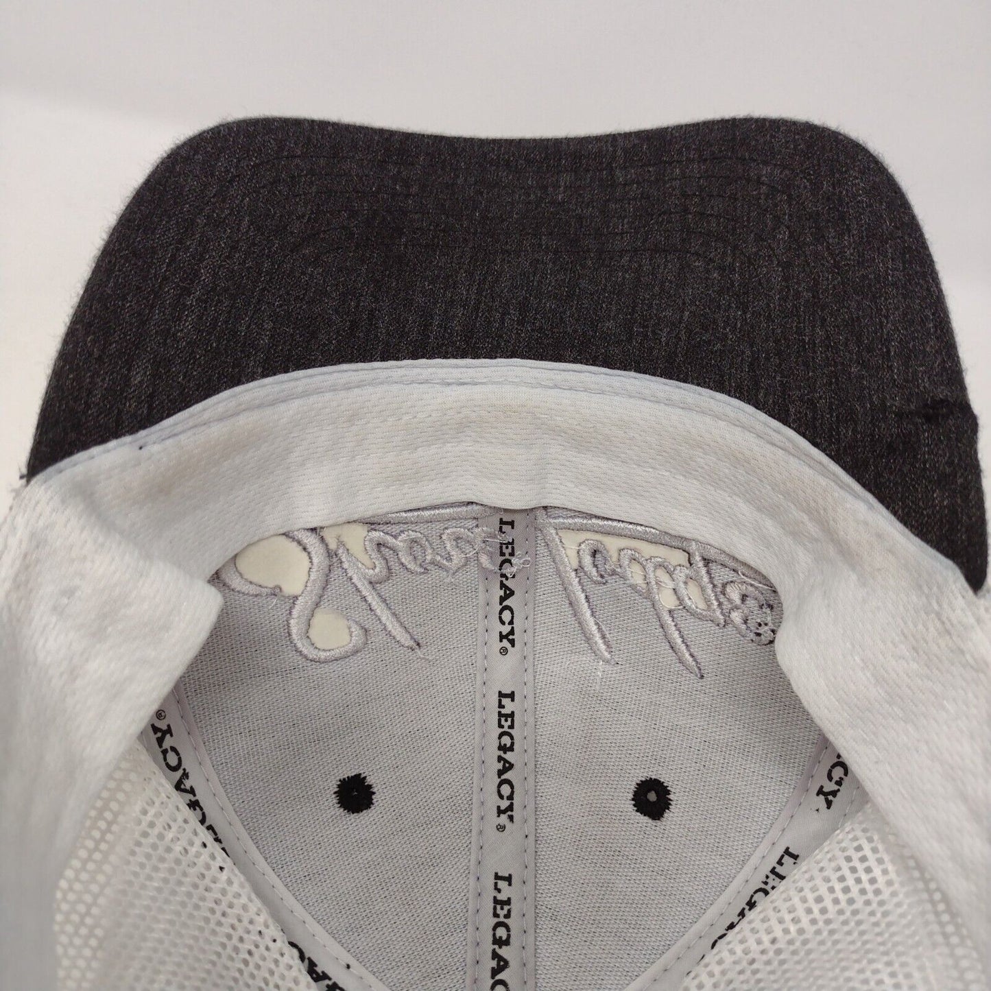 Shore Lodge McCall Idaho Snapback Trucker Hat Gray OSFA Mesh Back Legacy