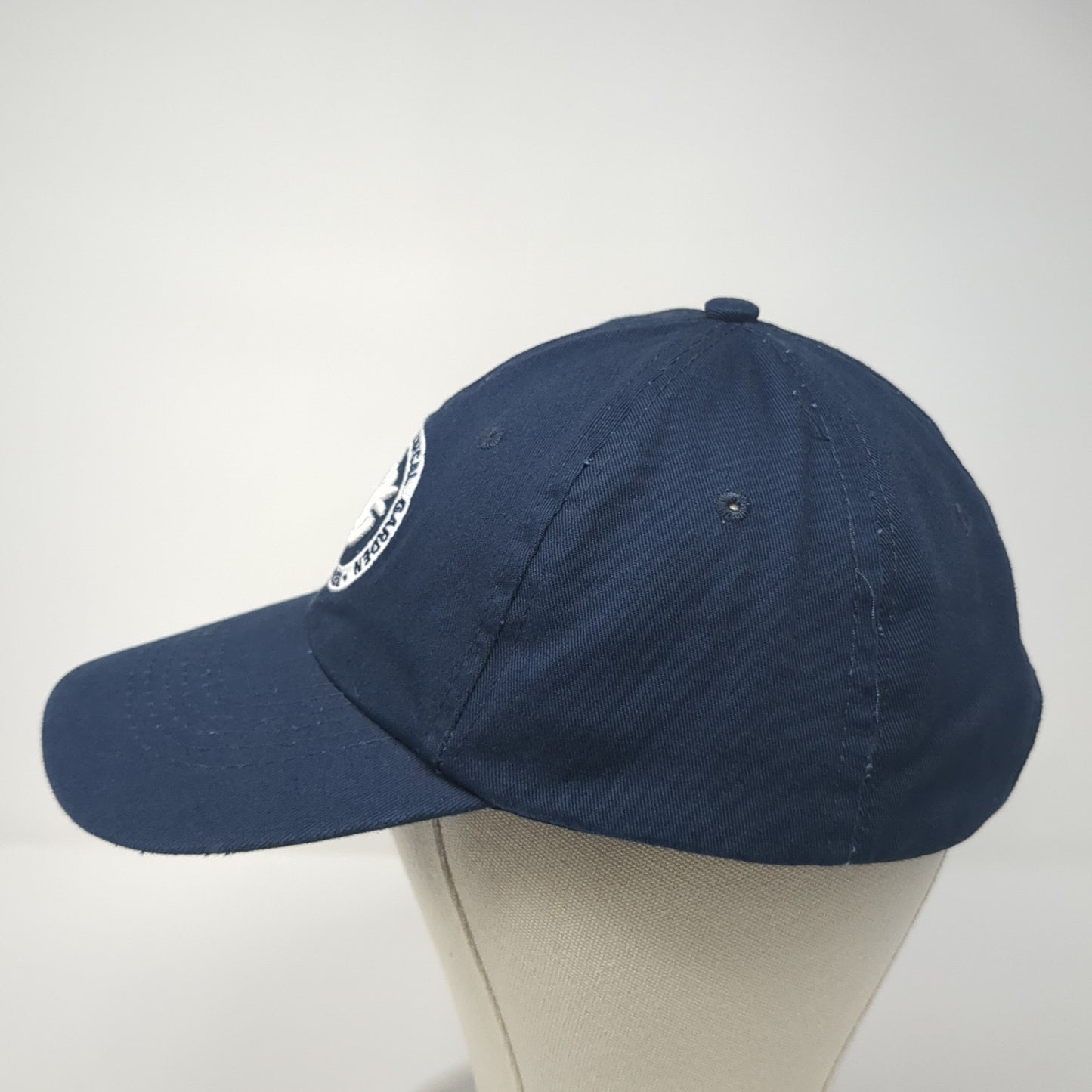 Missouri Botanical Garden Member Strapback Hat Blue One Size Hit Wear
