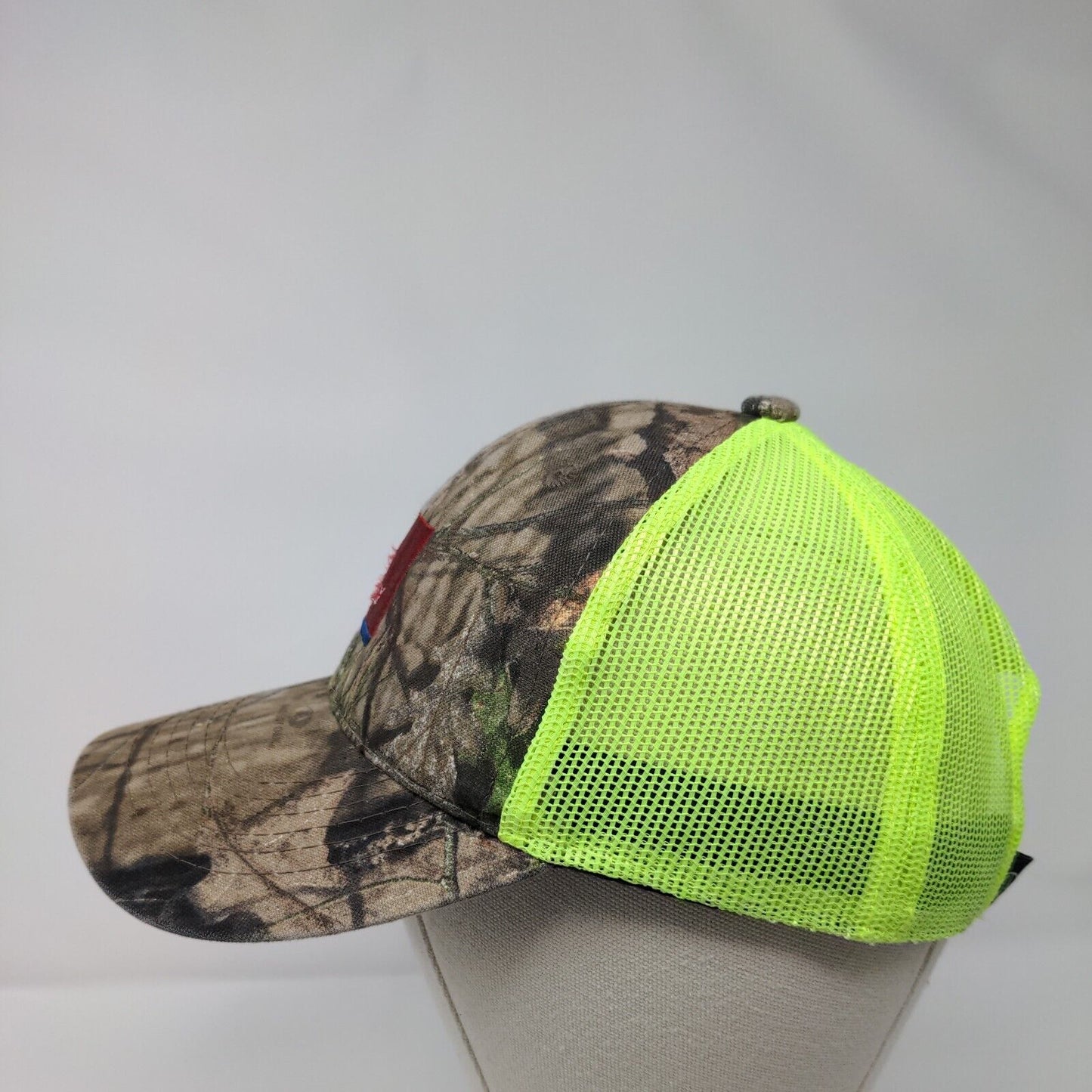 L&W Supply Strapback Mesh Back Trucker Hat Camo One Size Port Authority