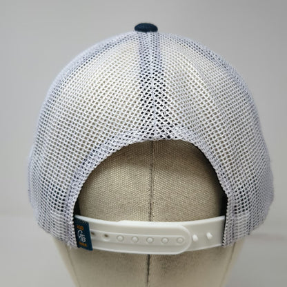 Brist Mfg. Trucker Hat Blue One Size Grand Teton Brewing Mountain Patch Mesh