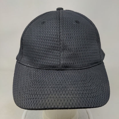 Cobra Strapback Mesh Hat Black Blank Adjustable Vent Holes Breathable