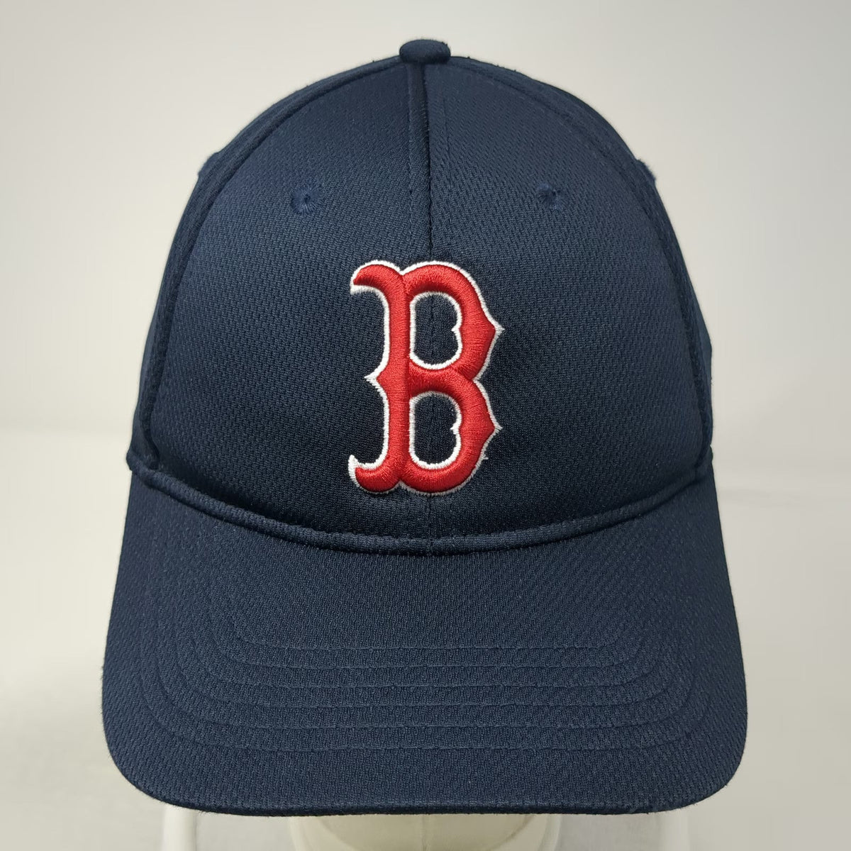 Boston Red Sox MLB OC Sports Baseball Cap Blue One Size Diamond Mesh Strapback