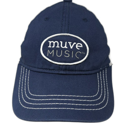 HitWear Trucker Hat Blue One Size muve MUSIC Mesh Snapback Contrast Stitching