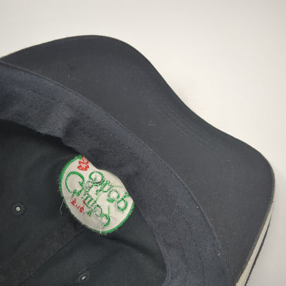 The Gumbo Shop Slideback Hat Black One Size Adjustable Embroidered