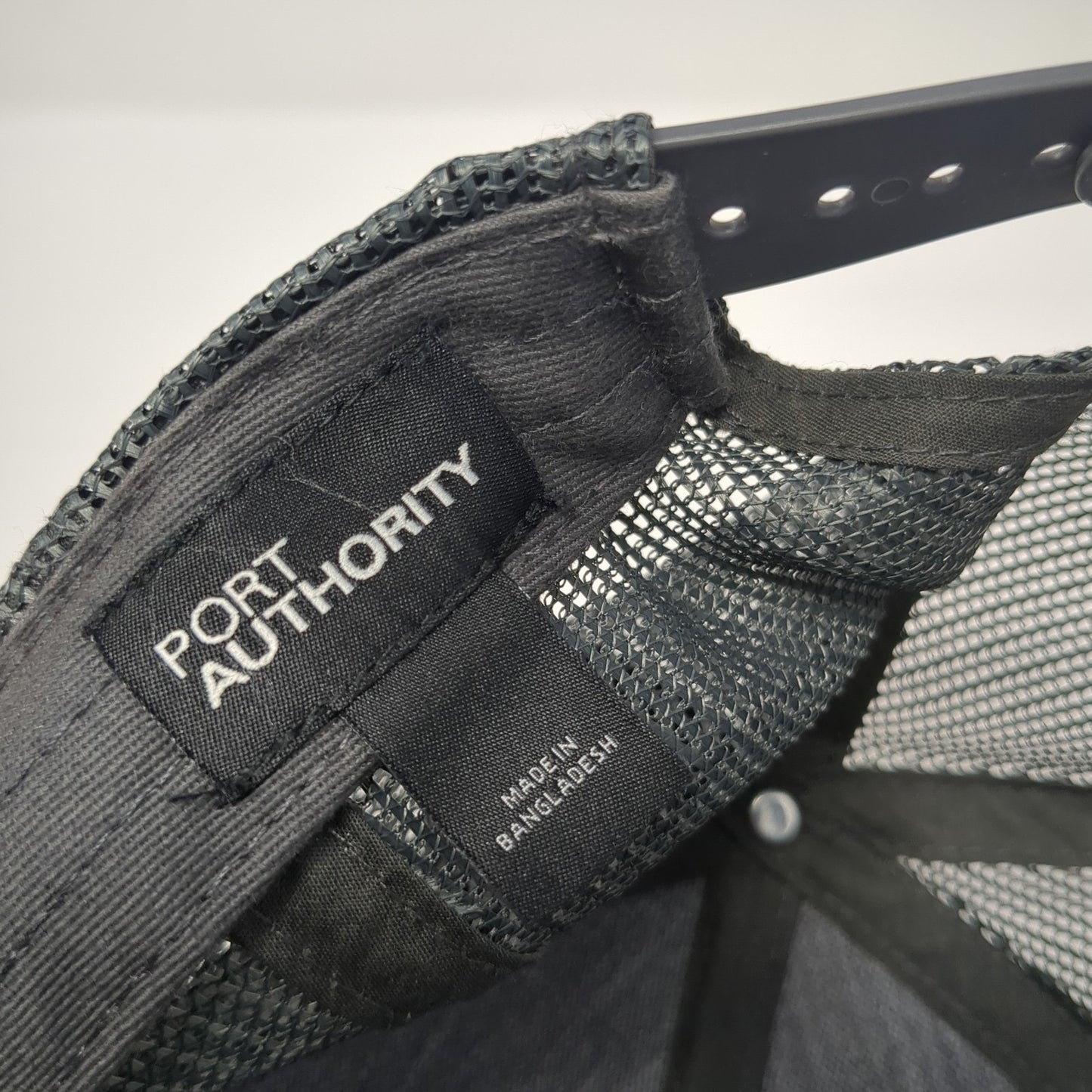 Boise Cascade Snapback Mesh Back Trucker Hat Gray One Size Port Authority