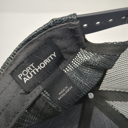 Boise Cascade Snapback Mesh Back Trucker Hat Gray One Size Port Authority