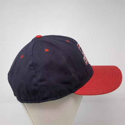 Chaminade Classic Sportswear Snapback Hat Blue Red OSFA USA Adjustable Vintage