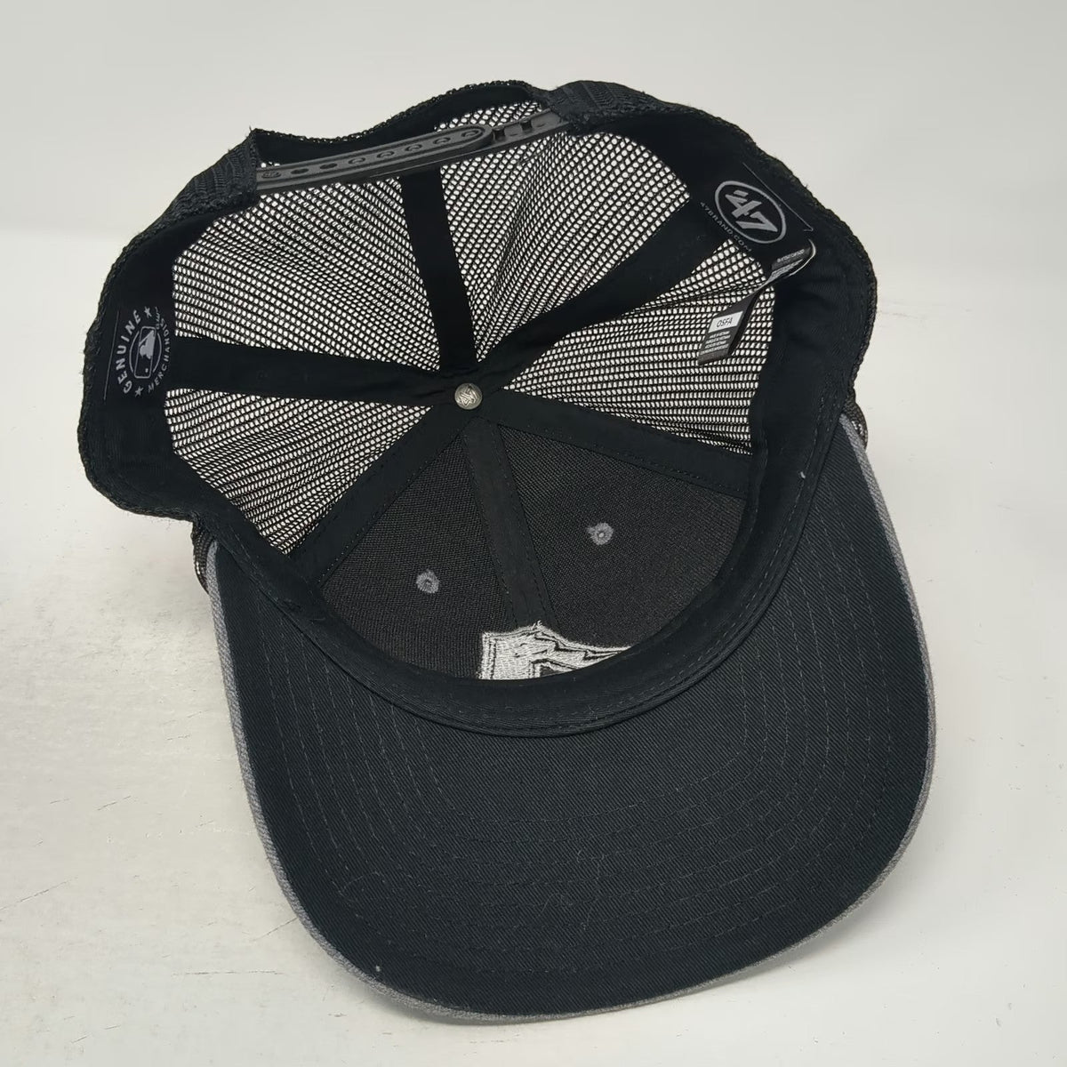 '47 Trucker Hat Gray One Size MLB Arizona Diamondbacks Mesh Snapback Rope