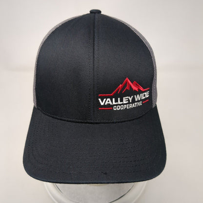Valley Wide Cooperative Snapback Trucker Hat Black OSFA Colorblock