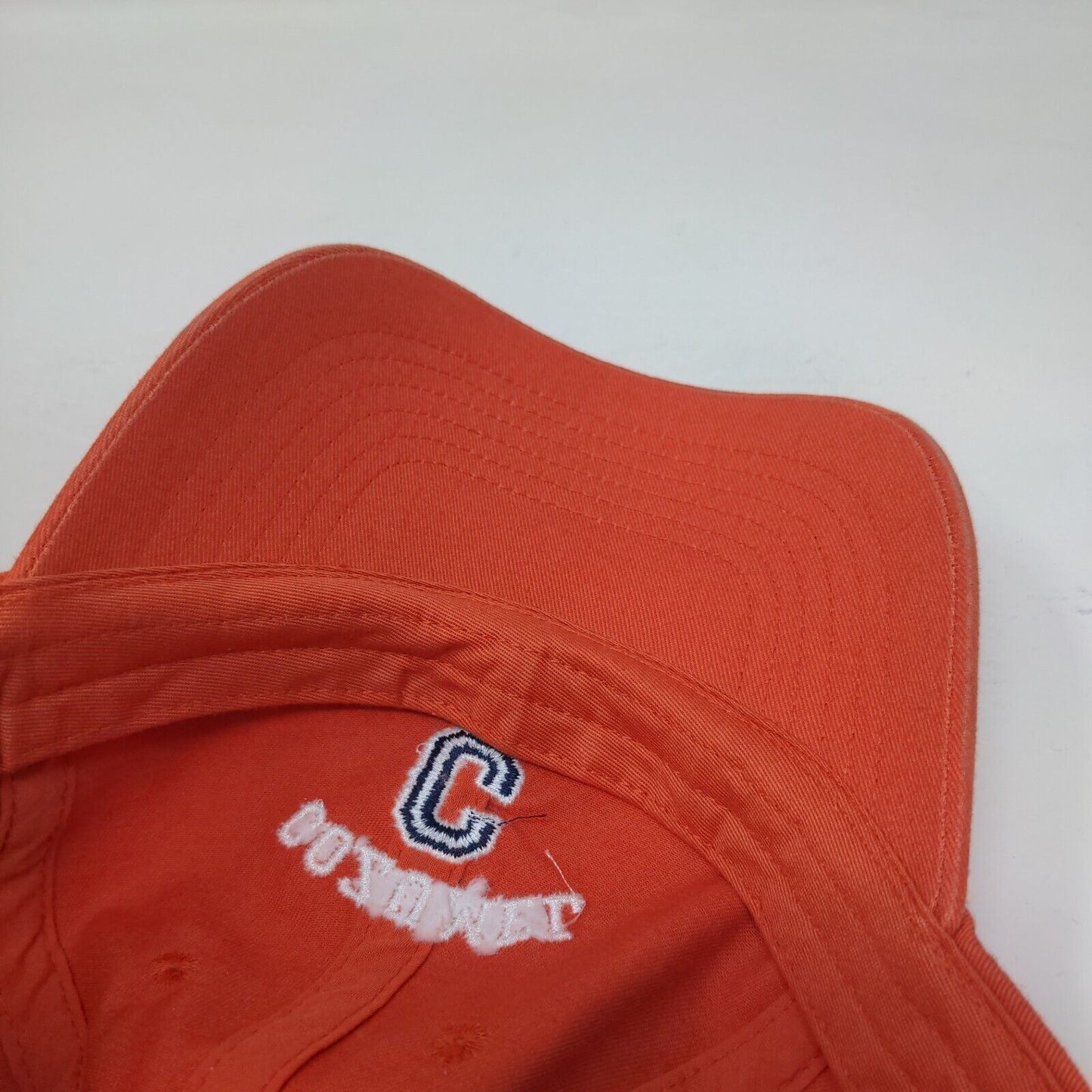 Cozumel Mexico Slideback Hat Orange OSFM Adjustable Embroidered Otto Cotton