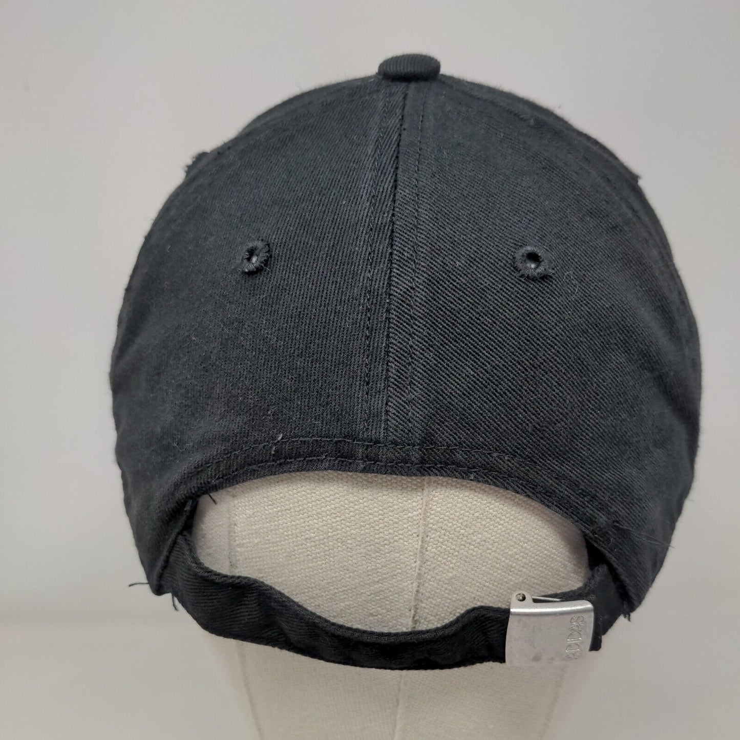 Adidas 3 Stripes Slideback Hat Black One Size Adjustable Climalite